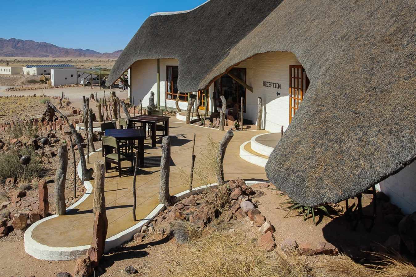 Lodge seating area 