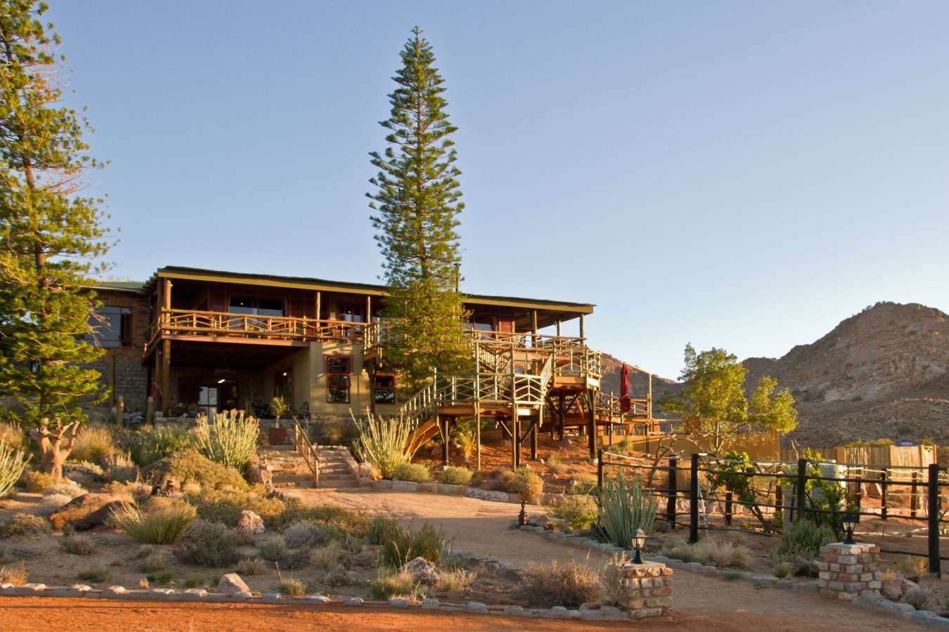 Lodge exterior   