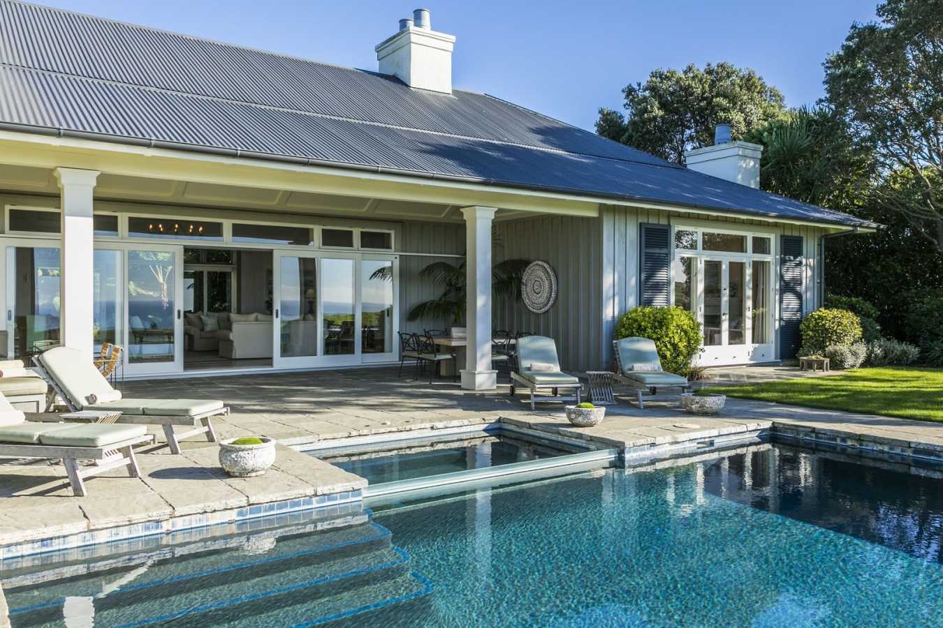 Pool at Kauri Cliffs 