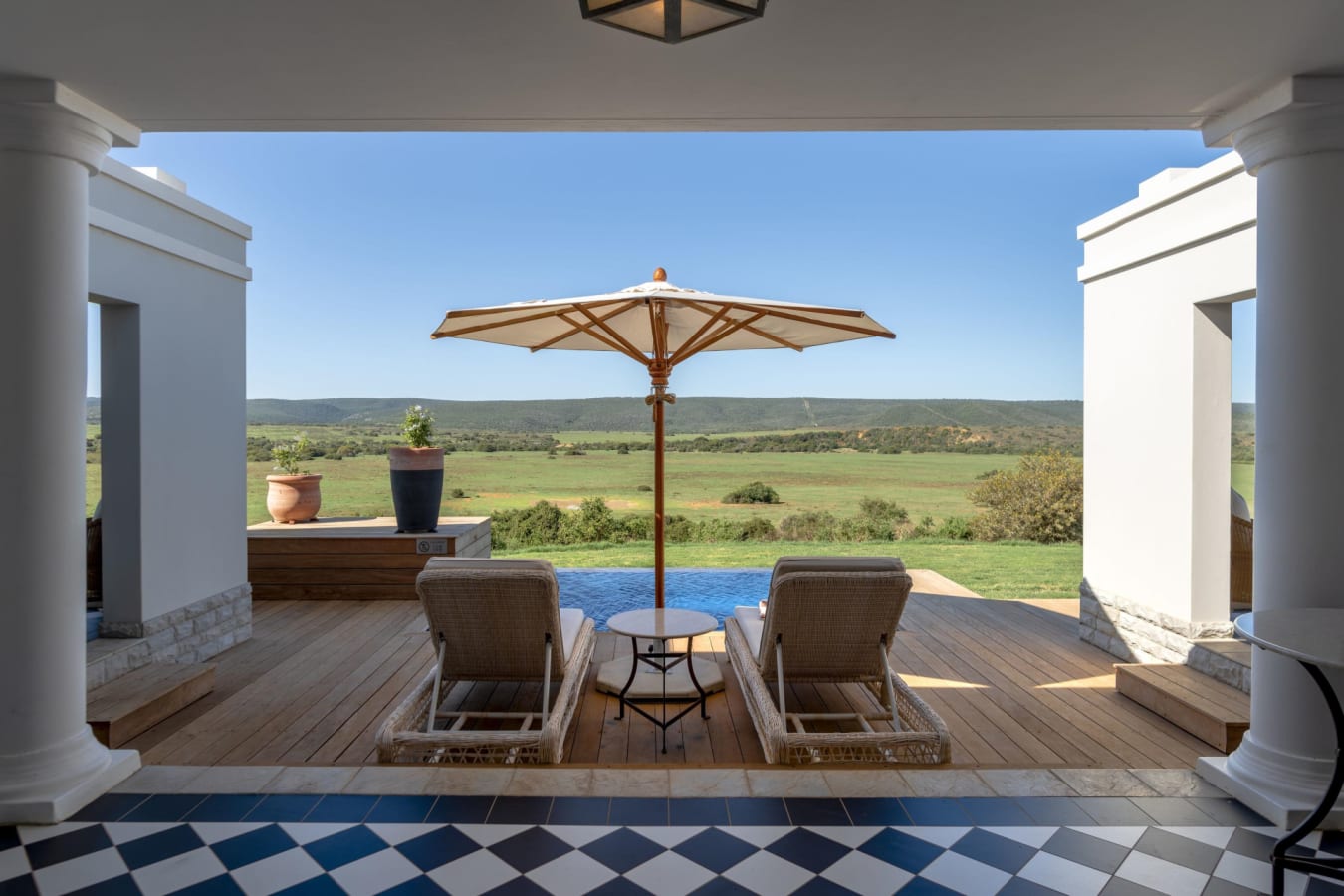 Pool view 