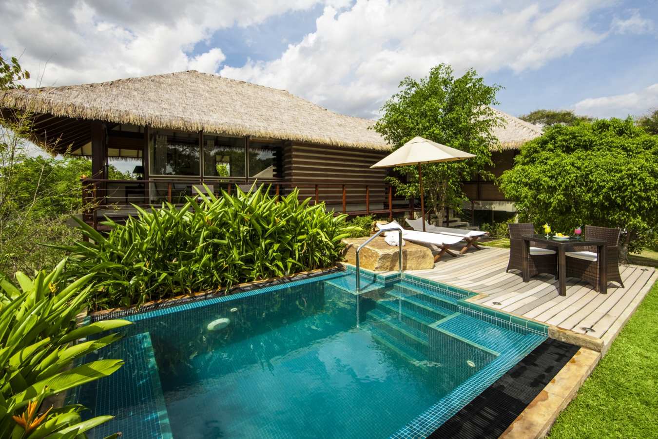 Private Pool of Ulagalla Villas 