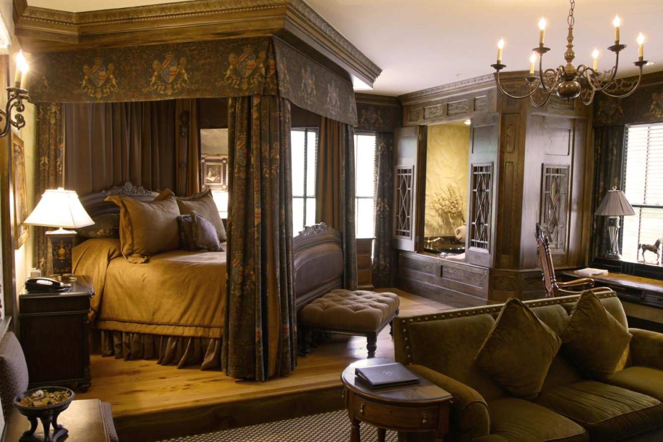 English Tudor Guest Room - The Chanler