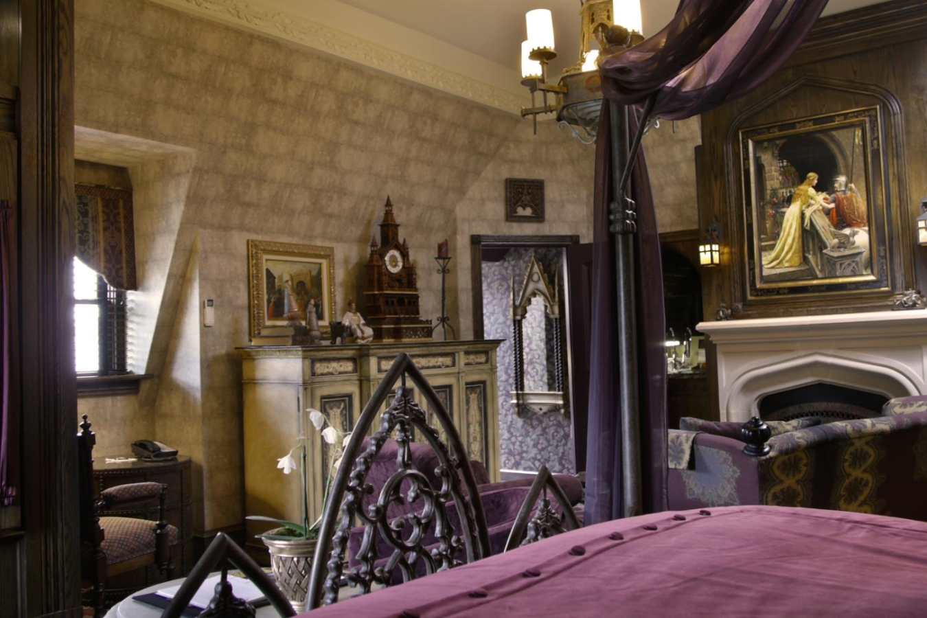 Gothic Guest Room - The Chanler