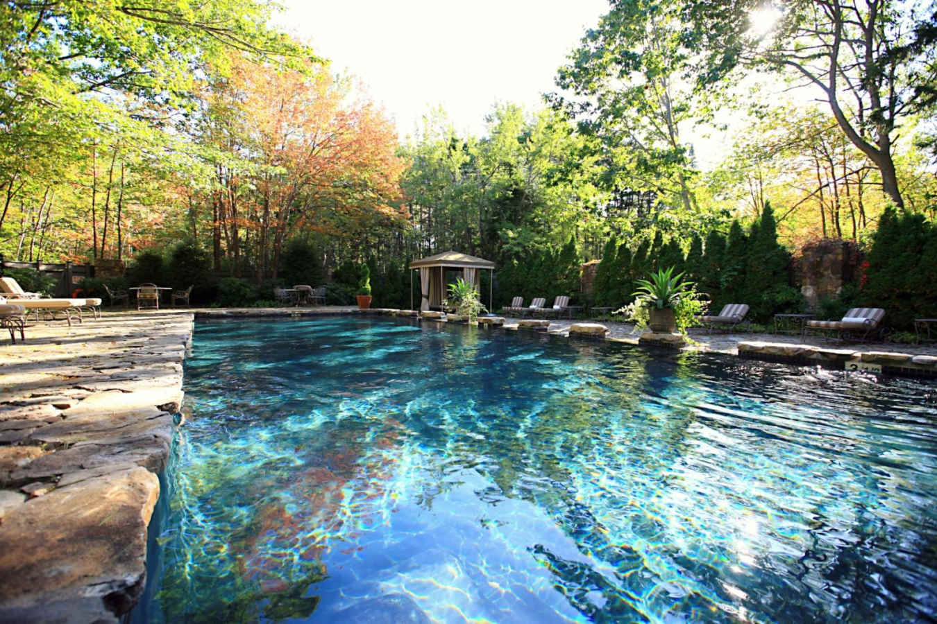 The pool - White Barn Inn