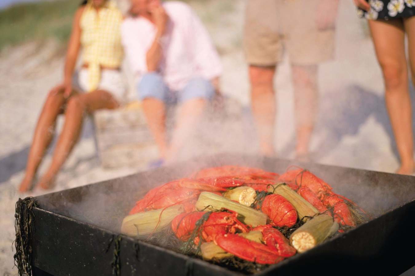 Beach Lobster Bakes - Simply New England Summer Holiday 