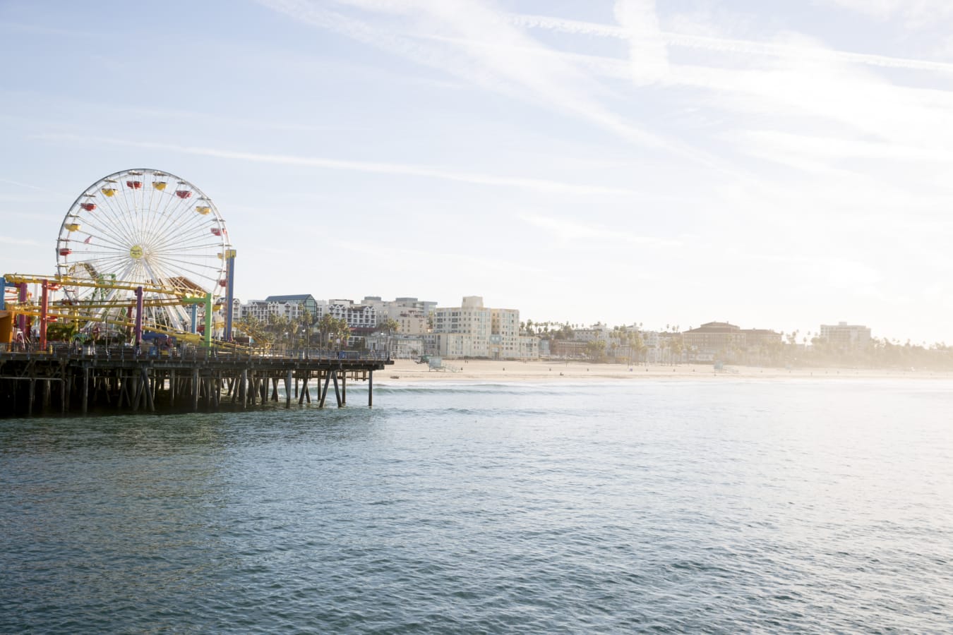 Santa Monica skyline 