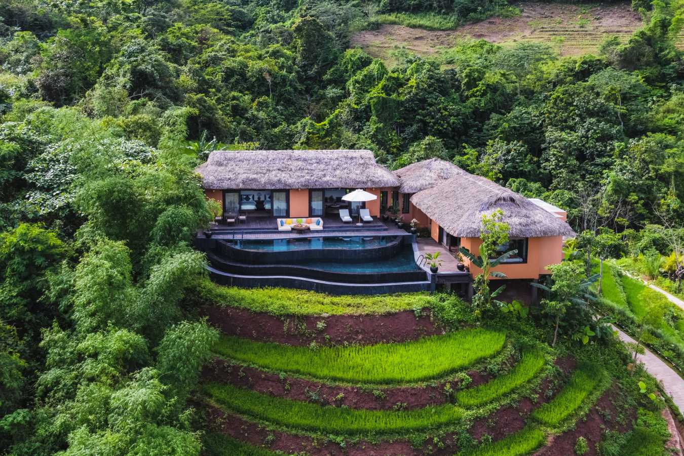 Arial Front View  