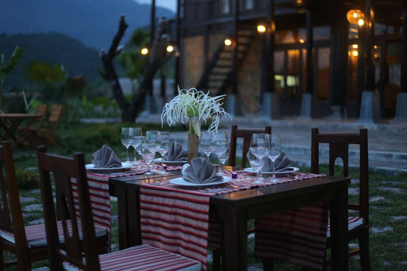The Restaurant - Mai Chau Ecolodge 