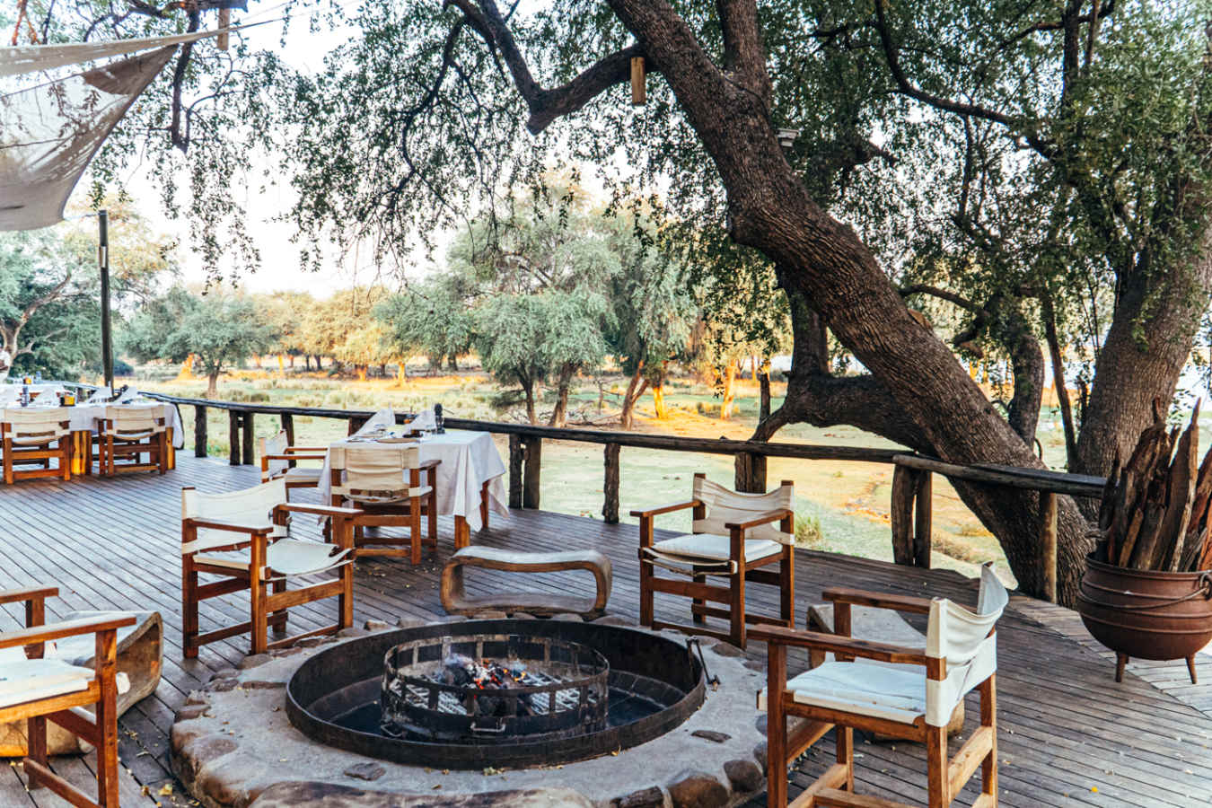 Fire Pit Deck 