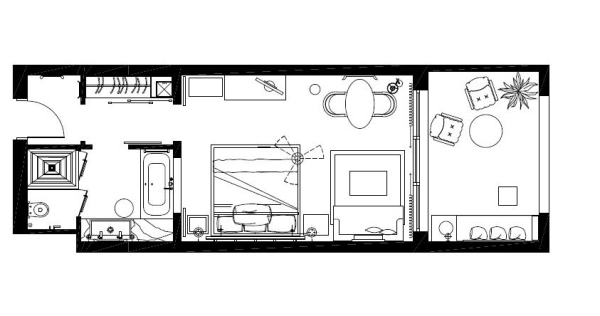 Deluxe Sea View Room 