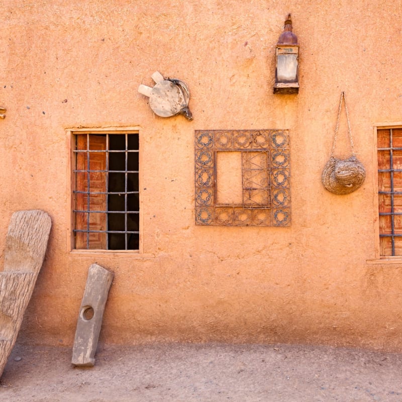 Kasbah wall - Skoura