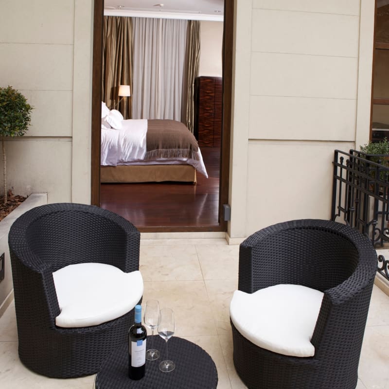 Ambassador Suite Terrace - Mansion Algodon 