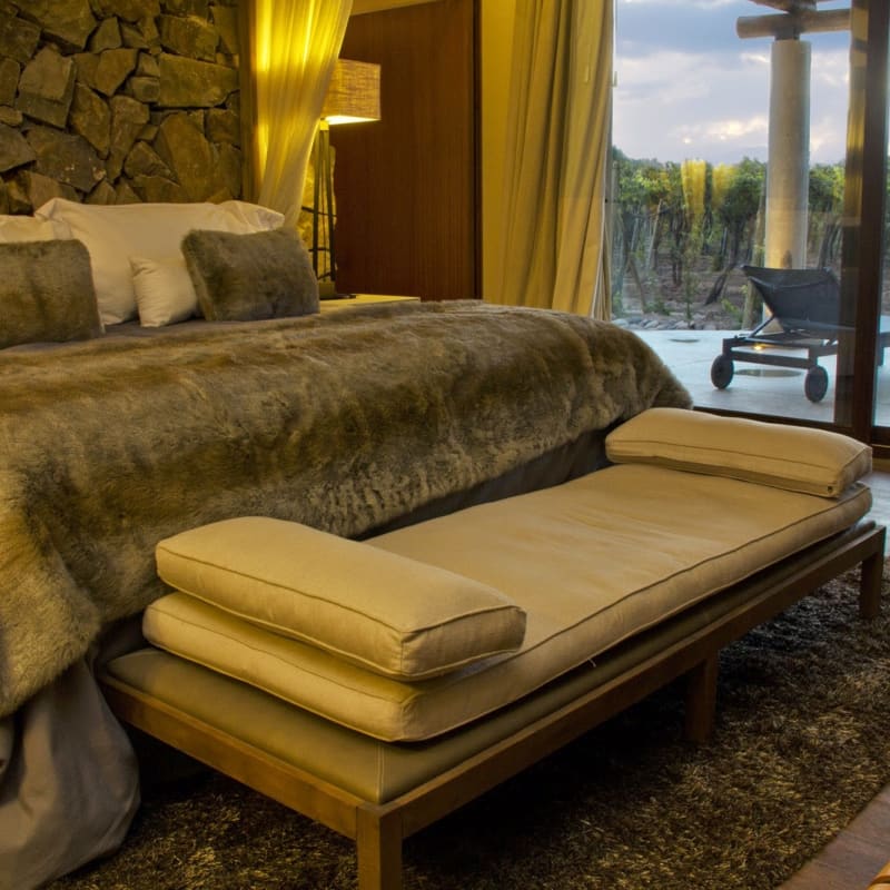 Gran Vila bedroom - Cavas Wine Lodge