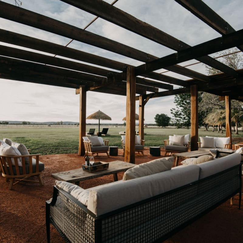 Outdoor Lounge - Bullo River Station 