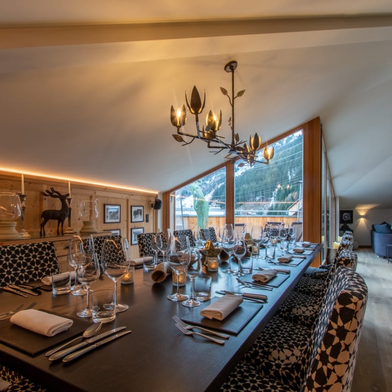 Dining Room - Chalet Artemis 