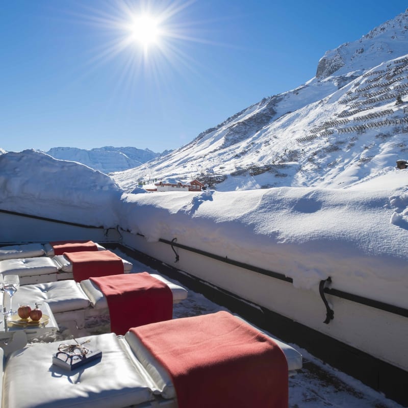 Terrace - Thurnhers Alpenhof