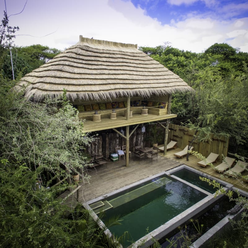 Aerial View - Chobe Bakwena Lodge