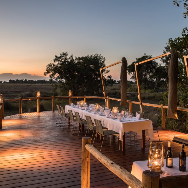 Outside dinner 