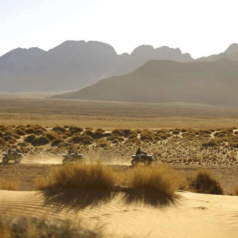Quad biking from Sossusvlei Desert Lodge - Southern Africa Uncovered