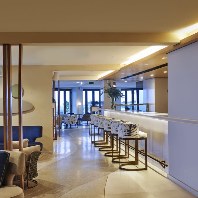 The bar 
