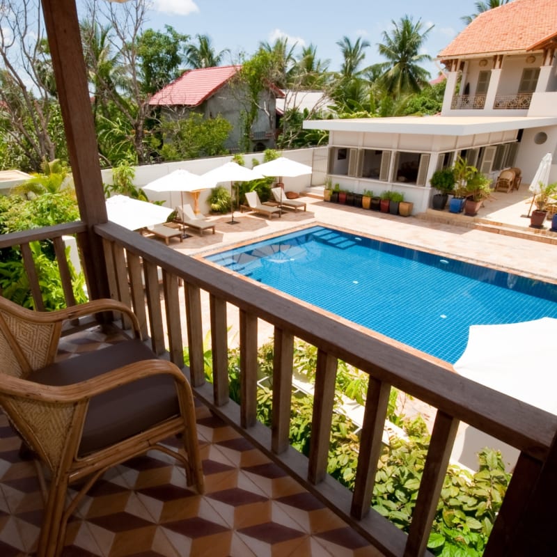 Pool area  