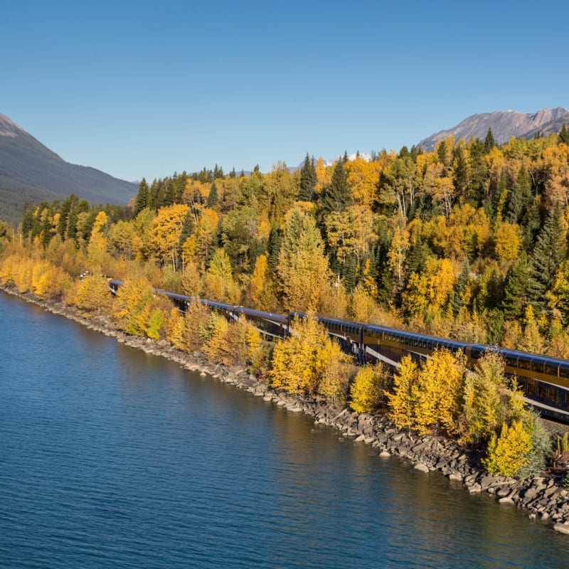 Train Exterior - Rocky Mountaineer 
