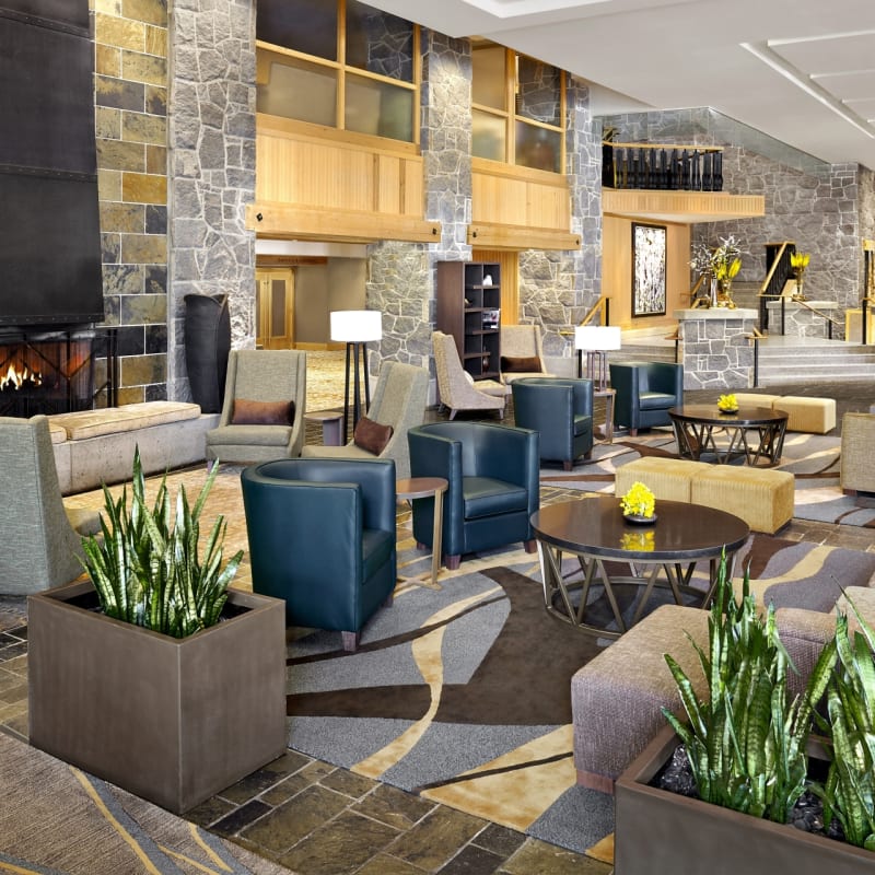 Lobby area - Westin Resort and Spa, Whistler