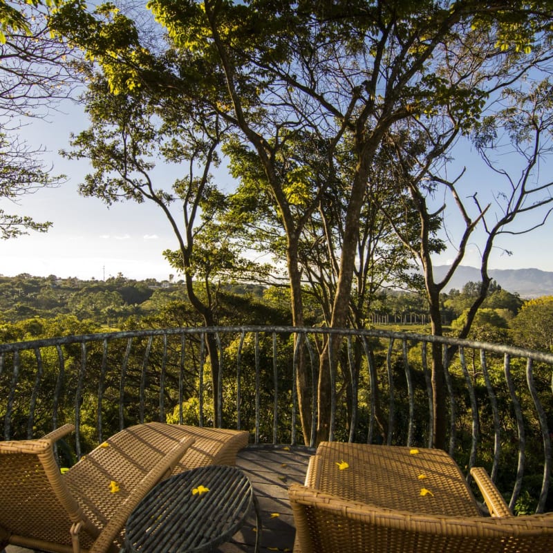 Terrace views - Finca Rosa Blanca Country Inn