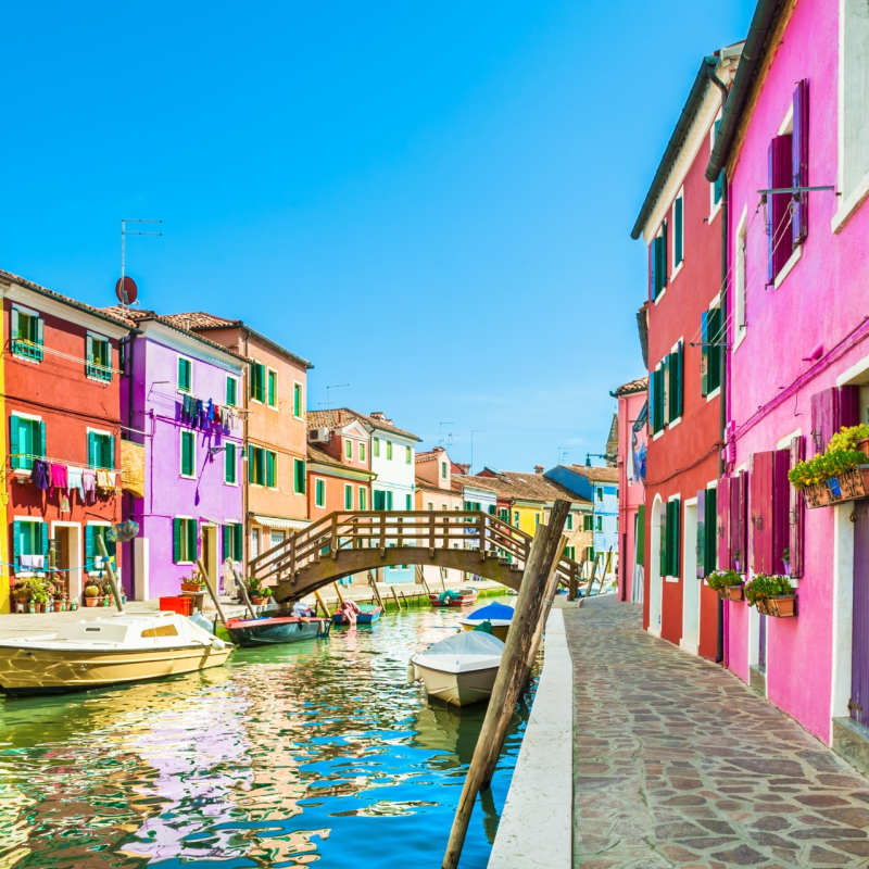 Burano - Venice and Croatia