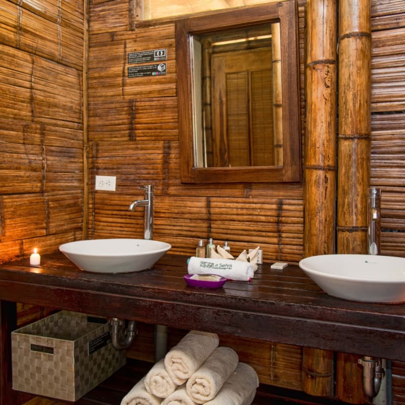 Bathroom - La Selva Jungle Lodge