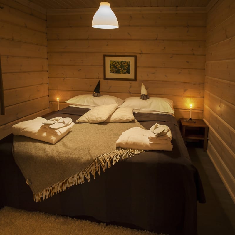 Bedroom - Rovaniemi Christmas Chalets