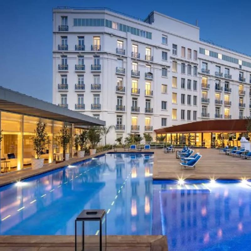 Swimming pool by night - 2 