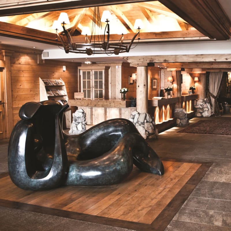Entrance hall - Les Barmes de l’Ours