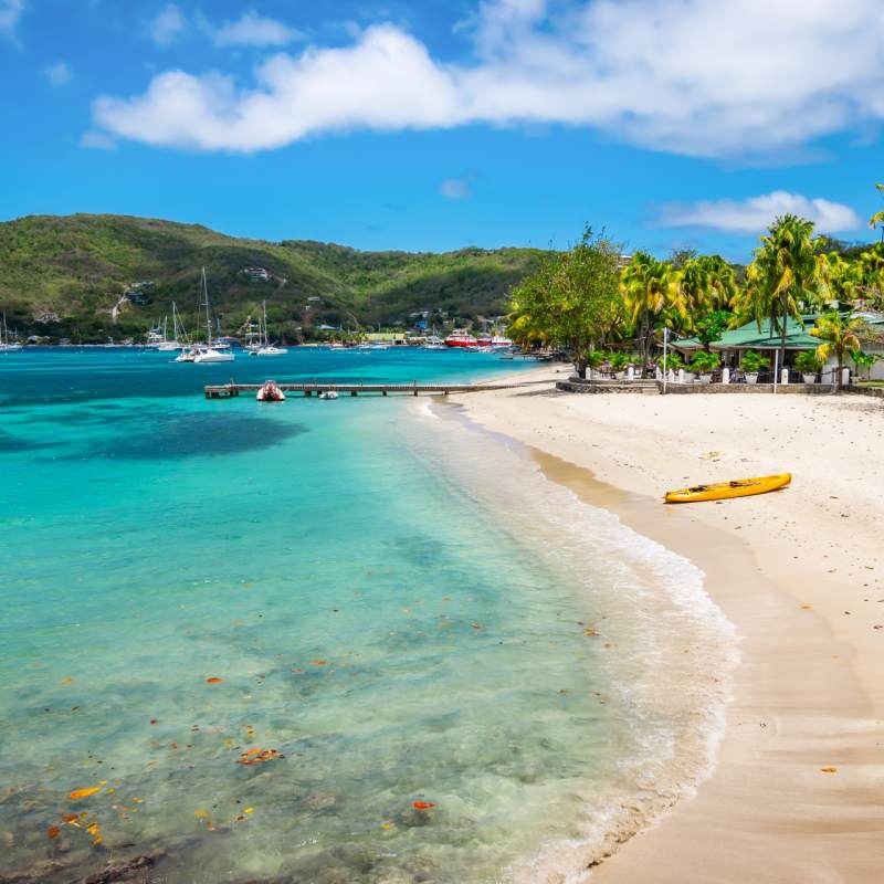 Beach on Bequia 