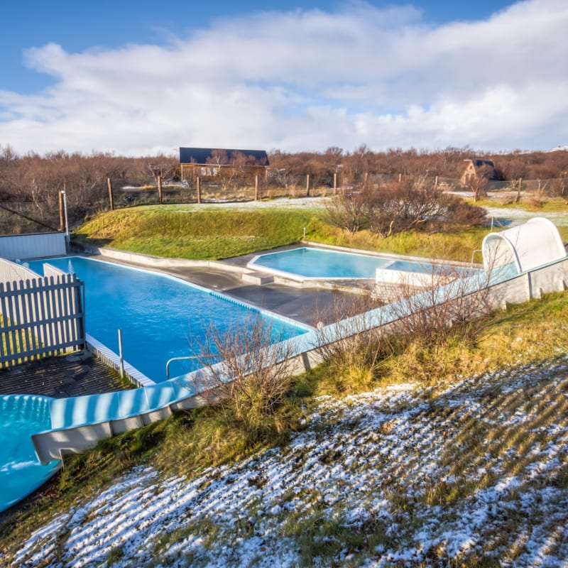Geothermal baths - Hotel Husafell