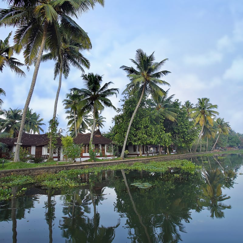 Outside View of Hotel - Philip Kutty's Farm