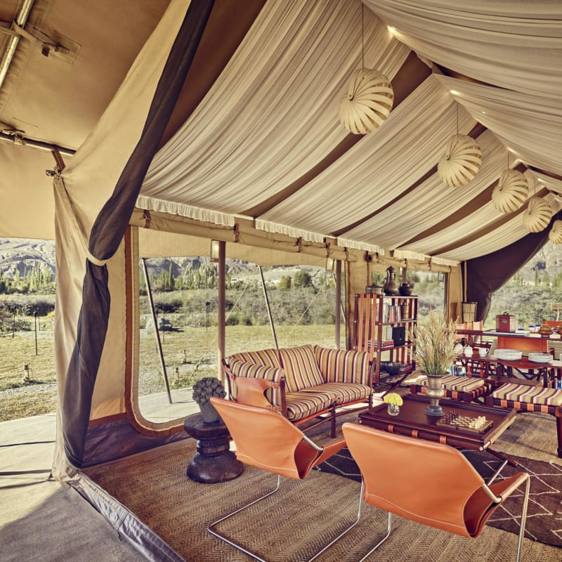 Reception Tent - Diskit, Nubra Valley