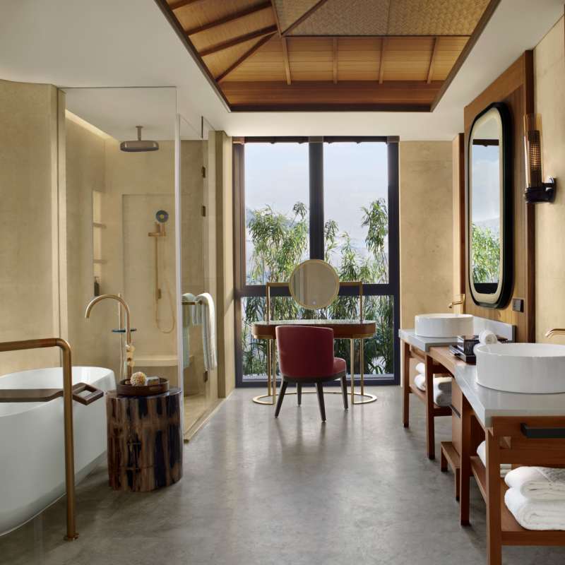 One Bedroom Villa Bathroom view 