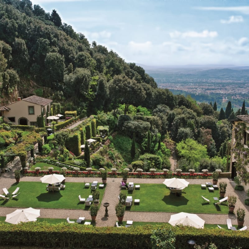 Garden view - Belmond Villa San Michele