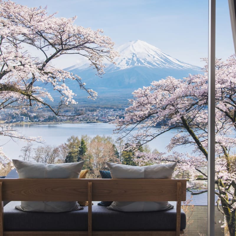 Mt Fuji View - Credit Hoshinoya Fuji