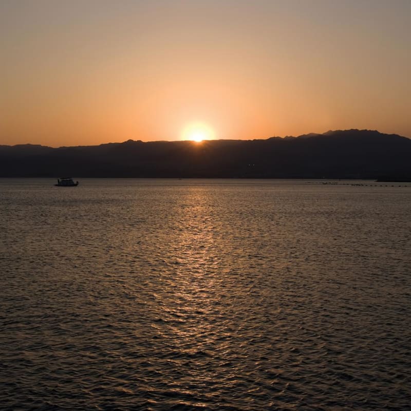 Red Sea sunset - Kempinski Aqaba