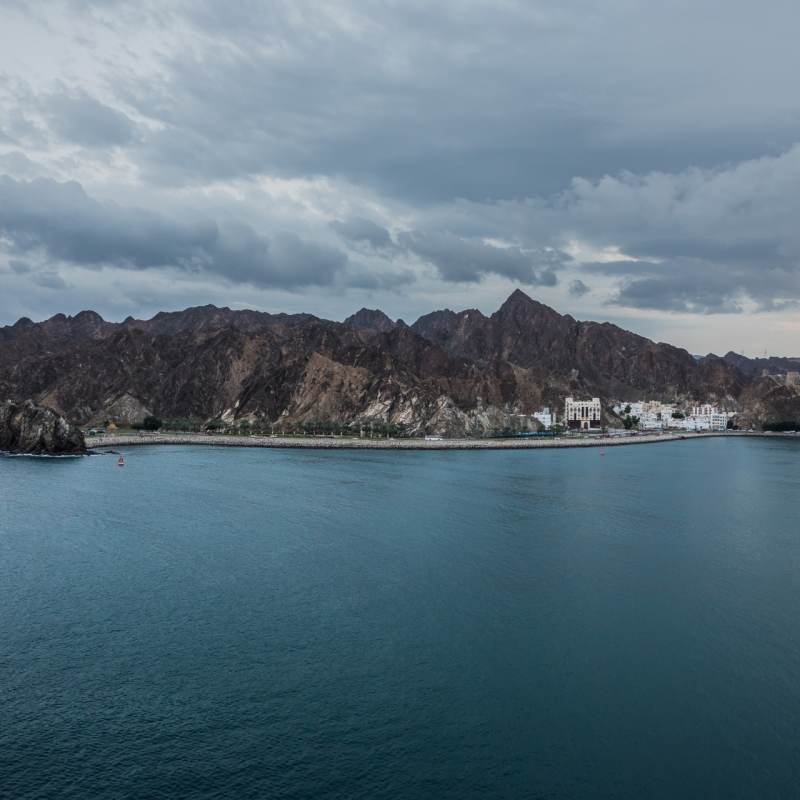 Muscat's coastline - Jordan and Oman