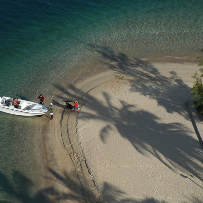 Boat at Manda Bay 