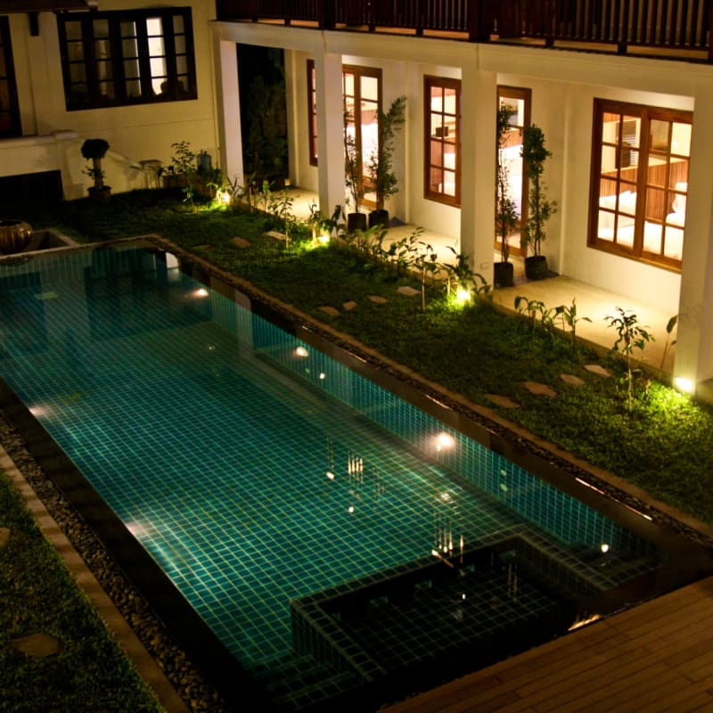 View on to Pool - Le Sen Boutique 
