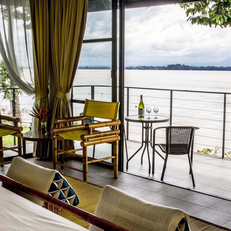 View from River Front Rooms - The River Resort