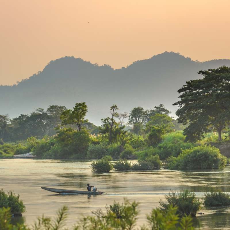 Mekong River Laos 
