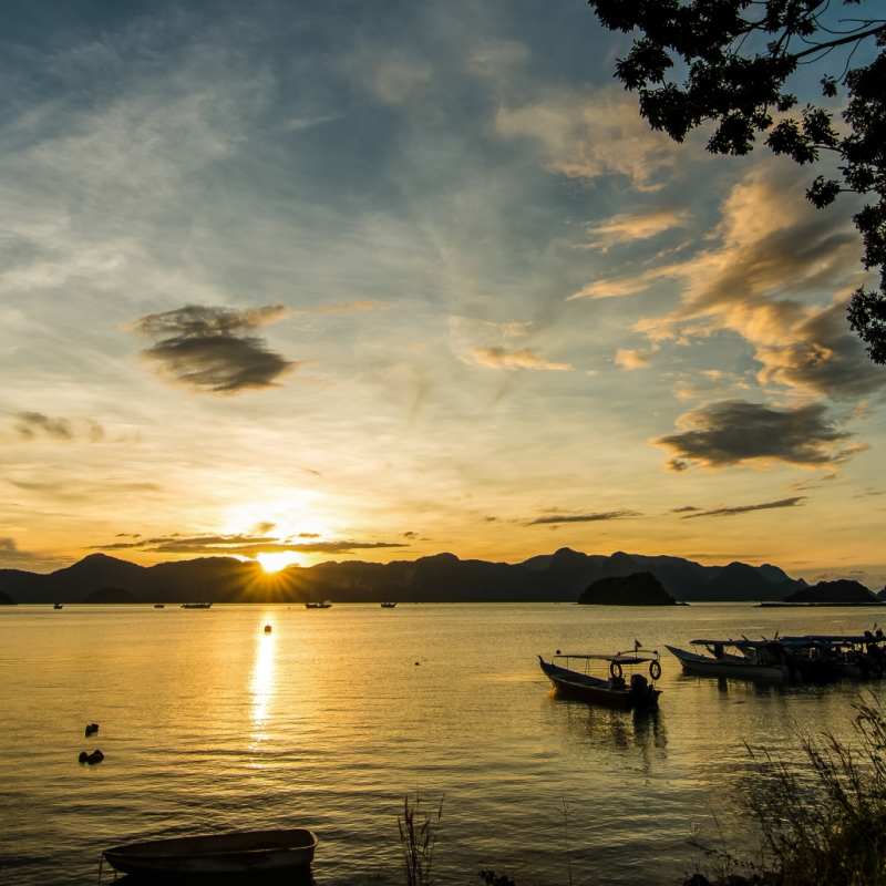 Sunrise in Langkawi  
