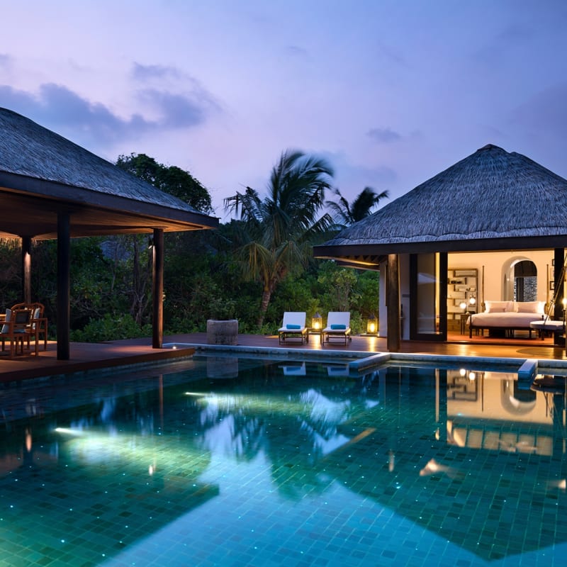 Deluxe Beach Pool Villa - Anantara Kihavah Maldives Resort