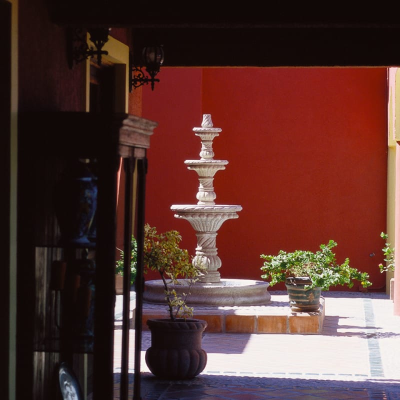 Fountain - Posada de las Flores La Paz