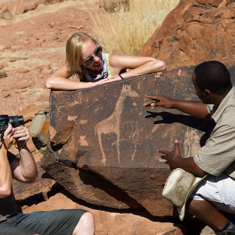 Rock engravings at Twyfelfontein 